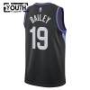 Barn Utah Jazz Tröja Ace Bailey Jordan 2025-26 Statement Edition Svart Swingman